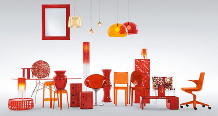 Kartell Orange Red items